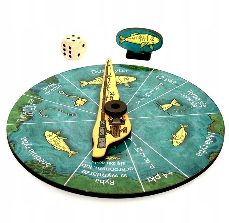 Polskie Gry Planszowe, Zawody wędkarskie, gra familijna