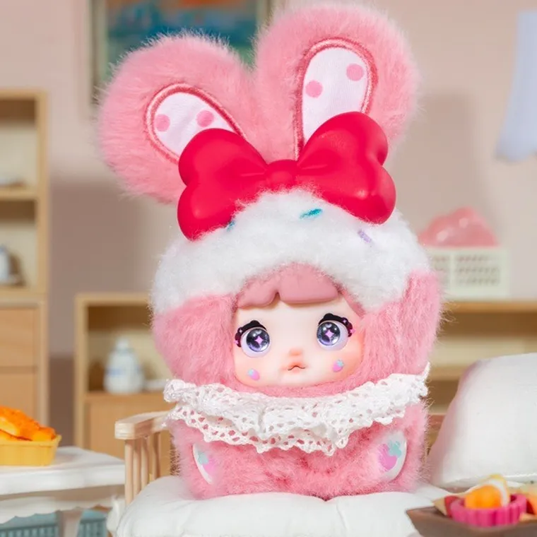 Pop Top, Hi Toy, Nommi, Króliczki, pluszowa figurka z zawieszką, 1 szt.