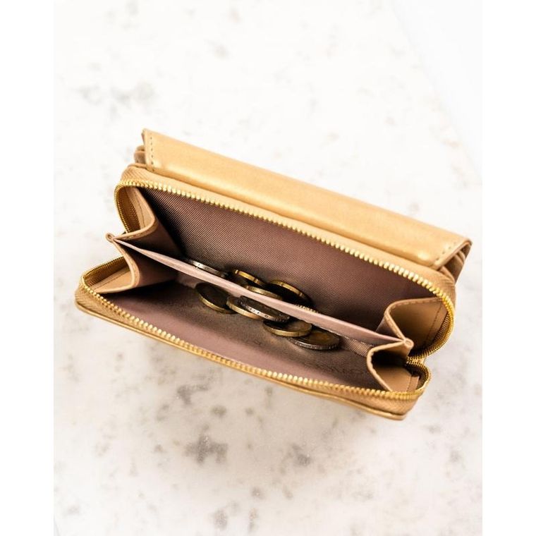 Portfel, beżowy, skóra ekologiczna, Rovicky