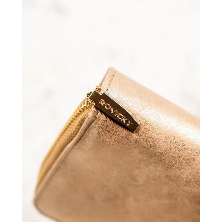 Portfel, beżowy, skóra ekologiczna, Rovicky