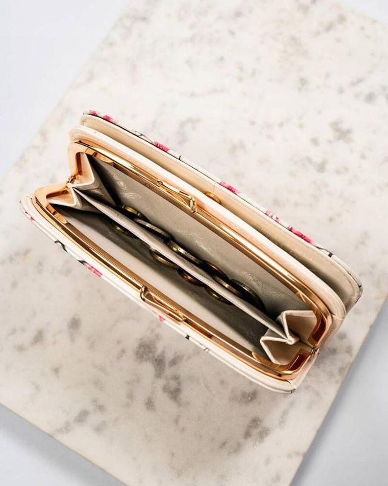 Portfel, biały, skóra ekologiczna, RFID, Peterson