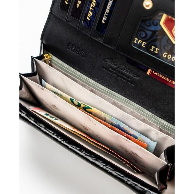 Portfel, czarny, Peterson