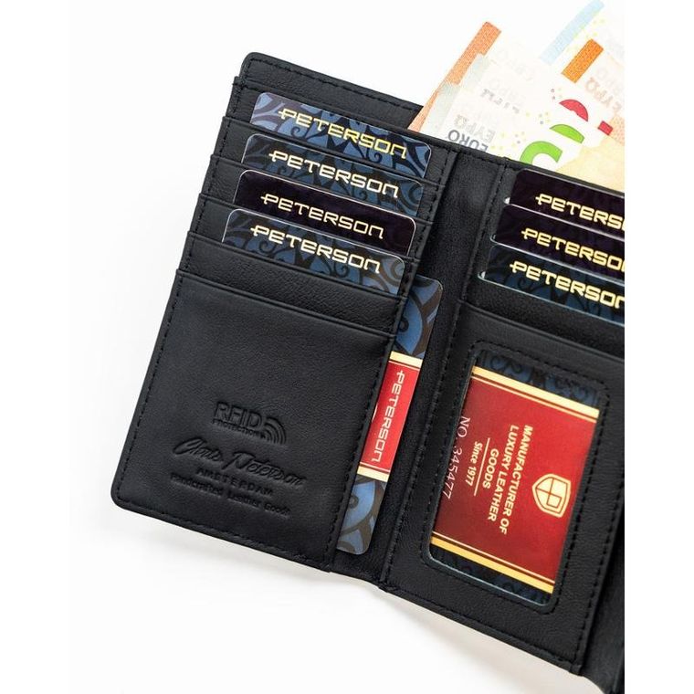 Portfel, czarny, Peterson