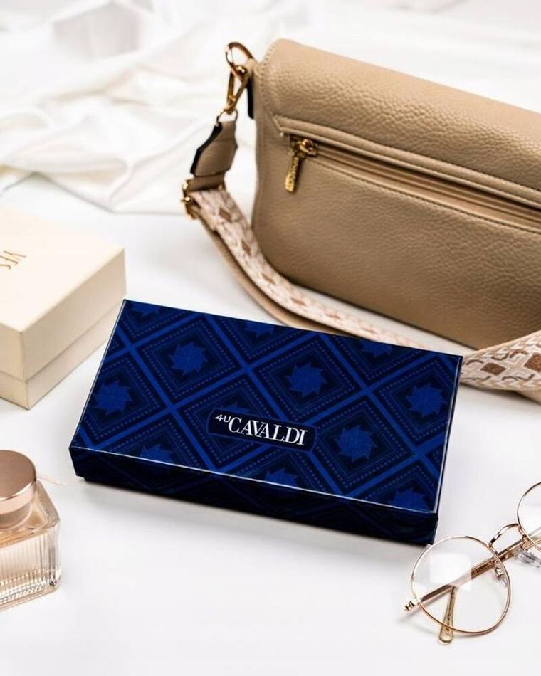 Portfel, miętowy, skóra ekologiczna, 4U Cavaldi