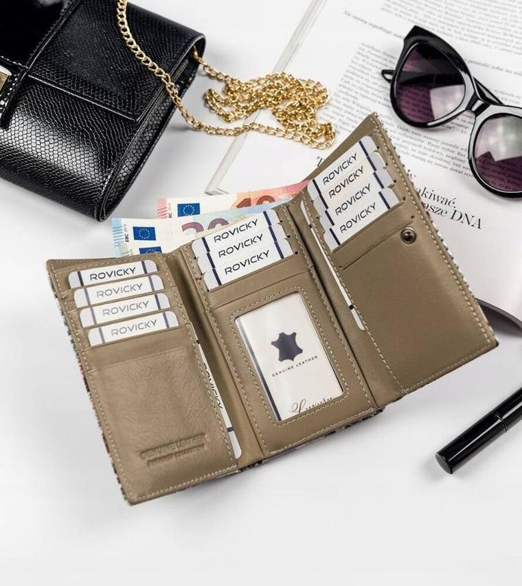 Portfel, mix, skóra ekologiczna, Cavaldi