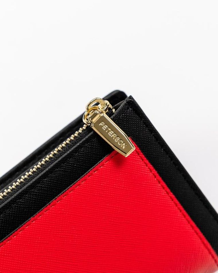 Portfel, mix, skóra ekologiczna, Peterson