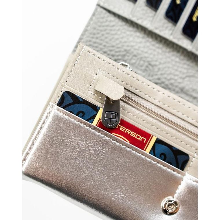 Portfel, mix, skóra ekologiczna, Peterson