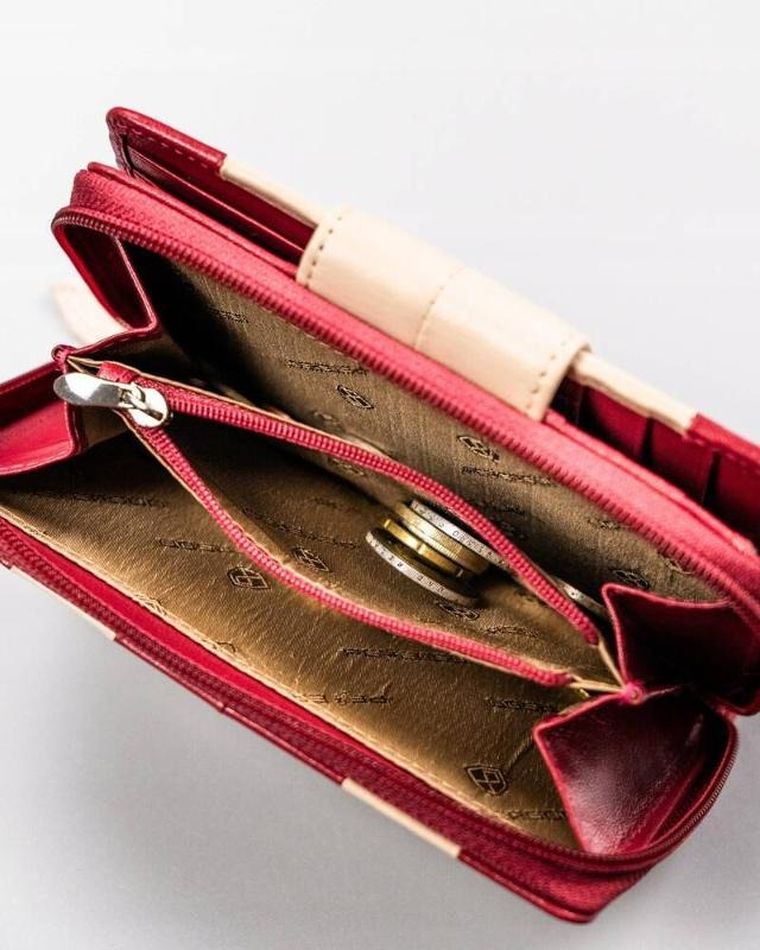 Portfel, mix, skórzany, Peterson