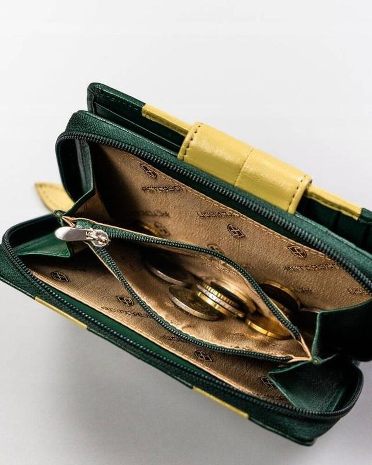 Portfel, mix, skórzany, Peterson