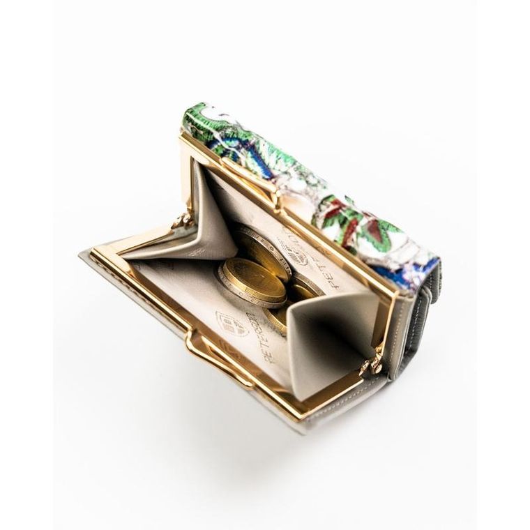 Portfel, mix, skórzany, Peterson