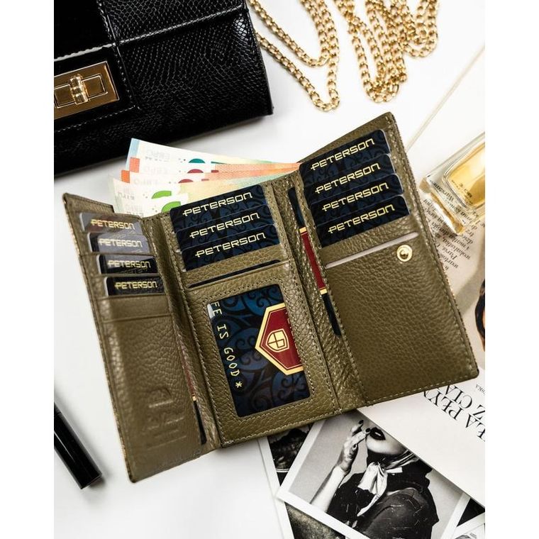 Portfel, złoty, Peterson