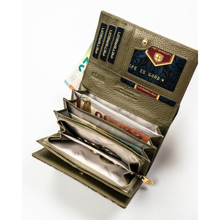Portfel, złoty, Peterson
