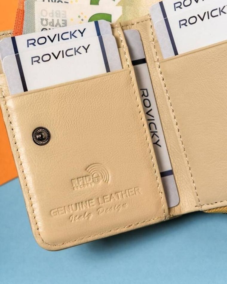 Portfel, złoty, skórzany, Lorenti