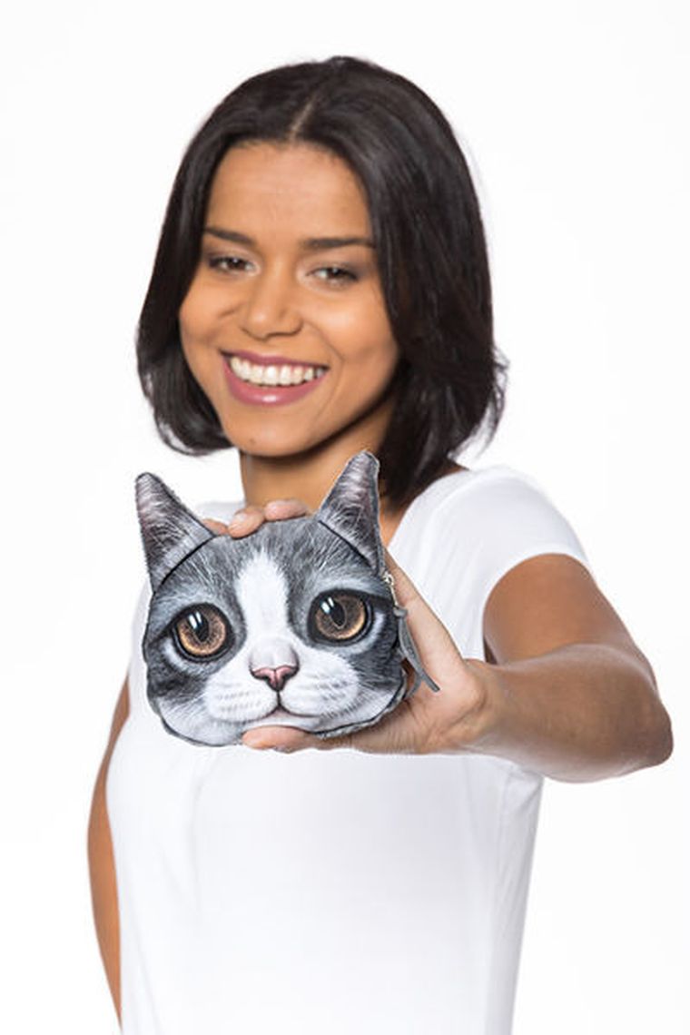 Portmonetka 3D, kotek