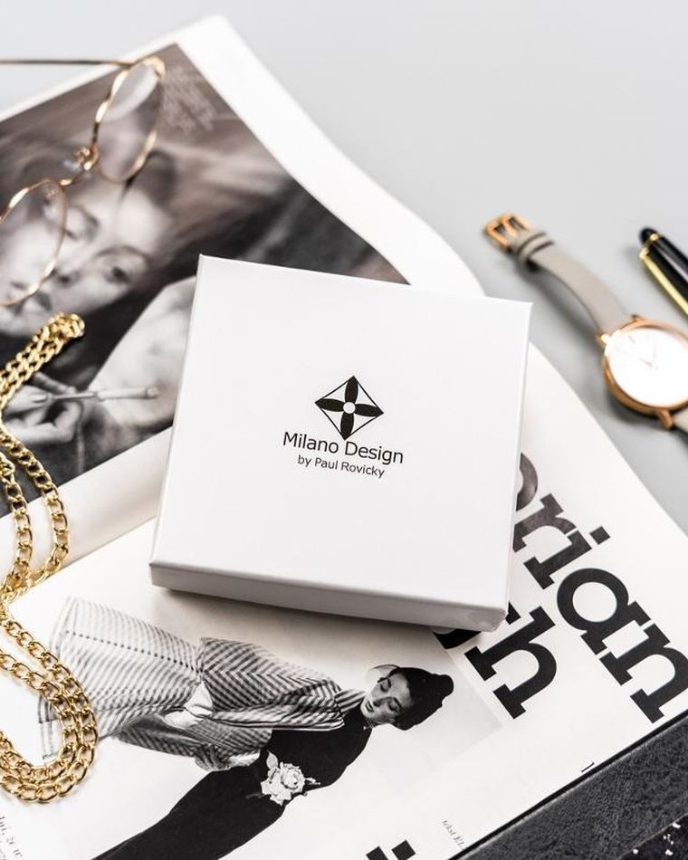 Portmonetka, czerwona, Milano Design