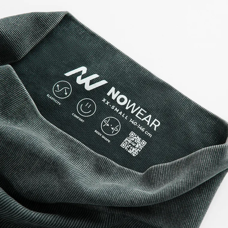 Prążkowane legginsy high waist NOWEAR