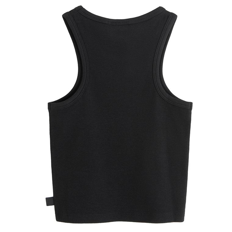 Prążkowany top z domieszką modalu NOWEAR