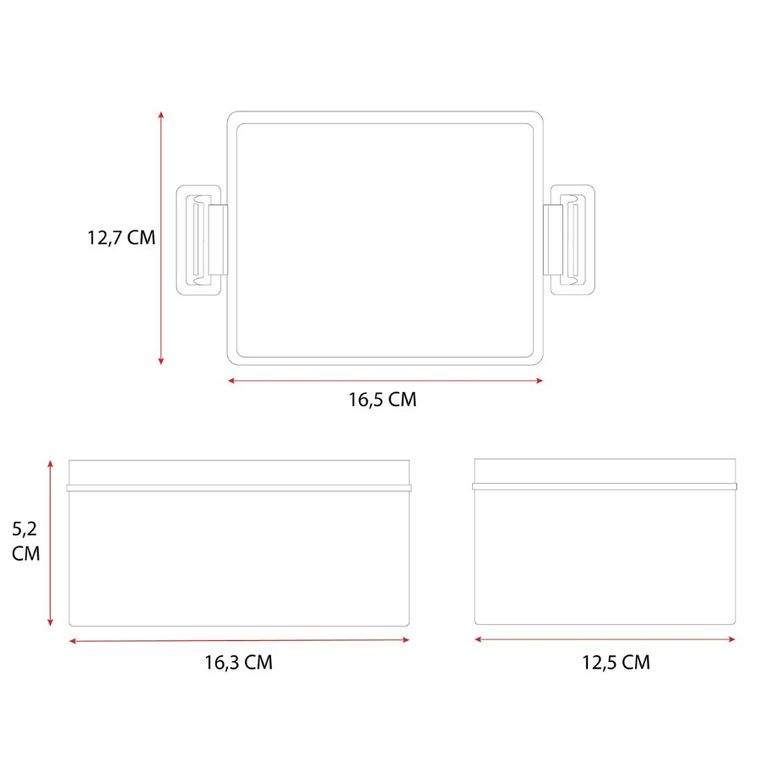 Pret, Dino, lunchbox z przegródką, navy, T-Rex
