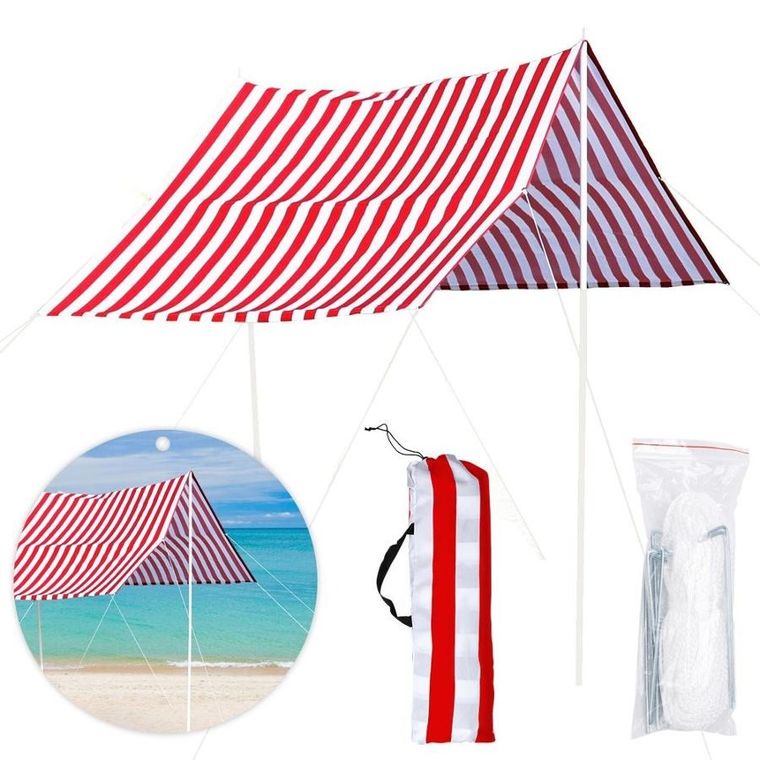 ProBeach, baldachim plażowy podwójny, 165-297-170 cm