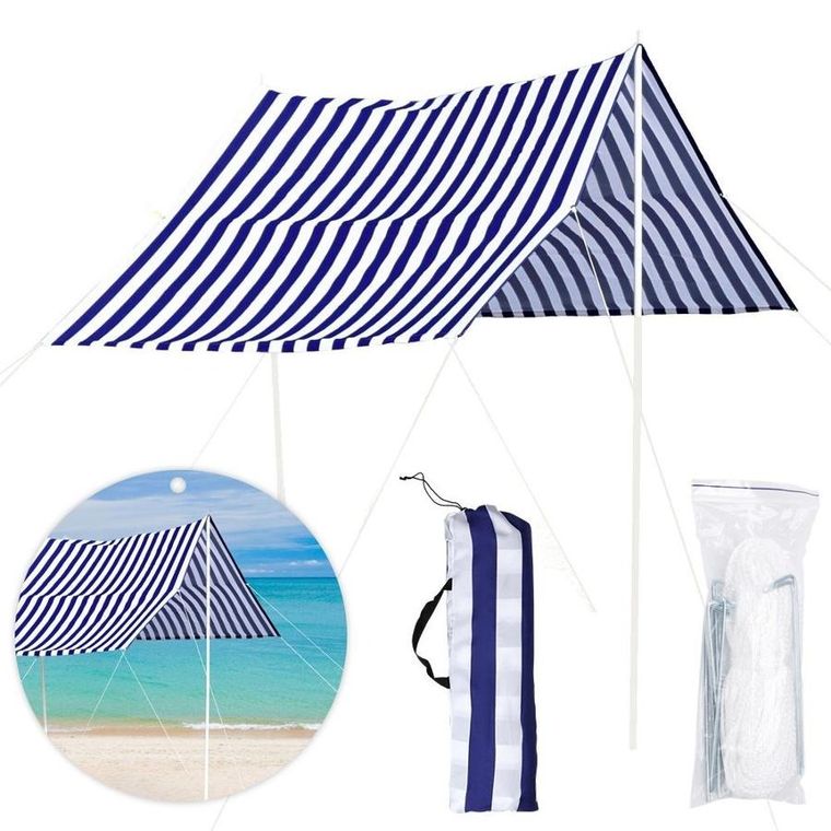 ProBeach, baldachim plażowy podwójny, 165-297-170 cm