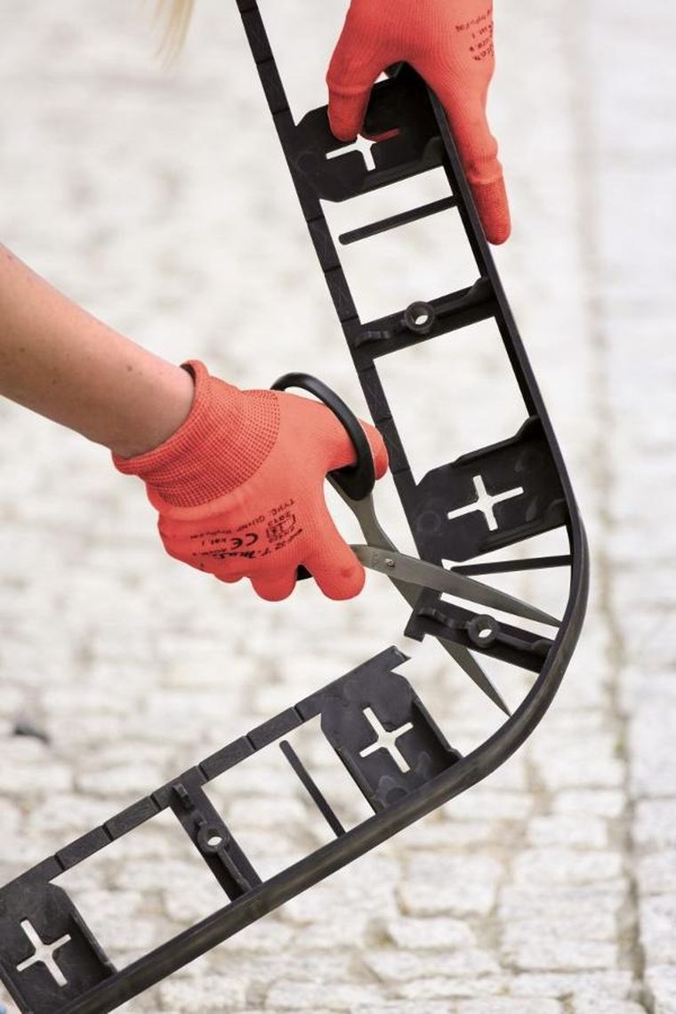 Prosperplast, Bordr Flex, obrzeże trawnikowe, czarne