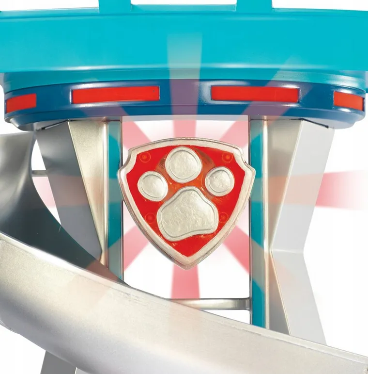 Psi Patrol, Baza Psiego Patrolu, zestaw z figurką Chase'a i pojazdem