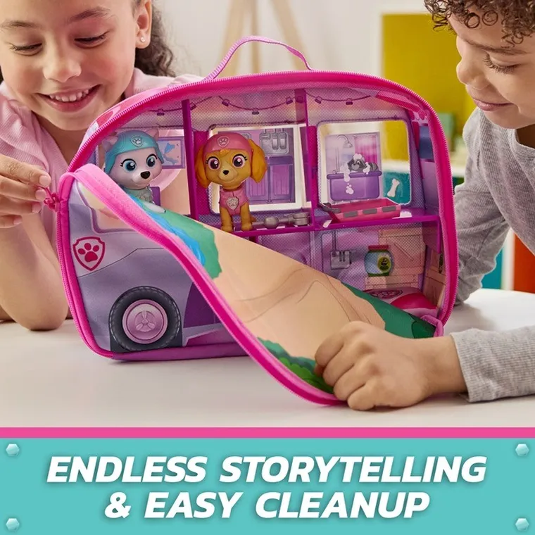 Psi Patrol, Camping ze Skye, zestaw z figurkami