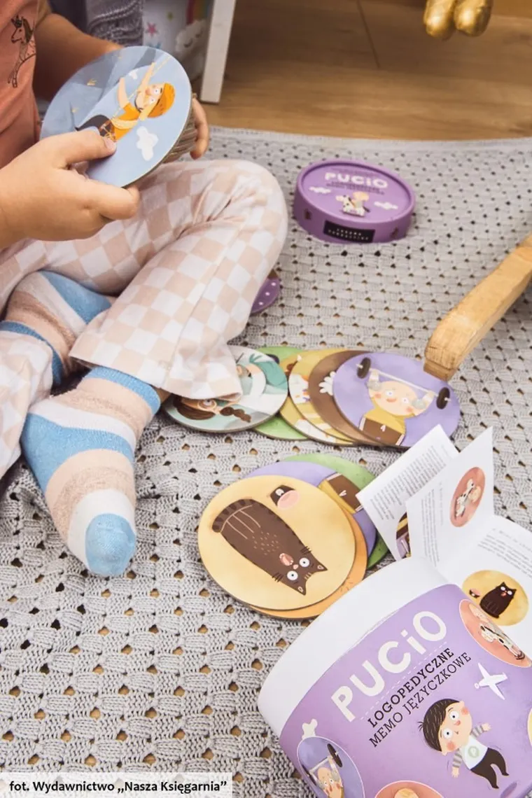 Pucio. Logopedyczne memo języczkowe