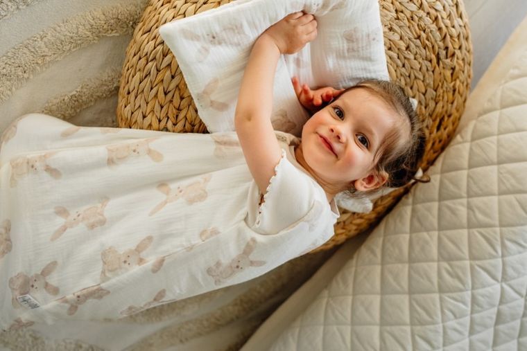 Pulp, Króliczki, śpiworek z nogawkami, ocieplany, TOG 1.75, 12-30 m