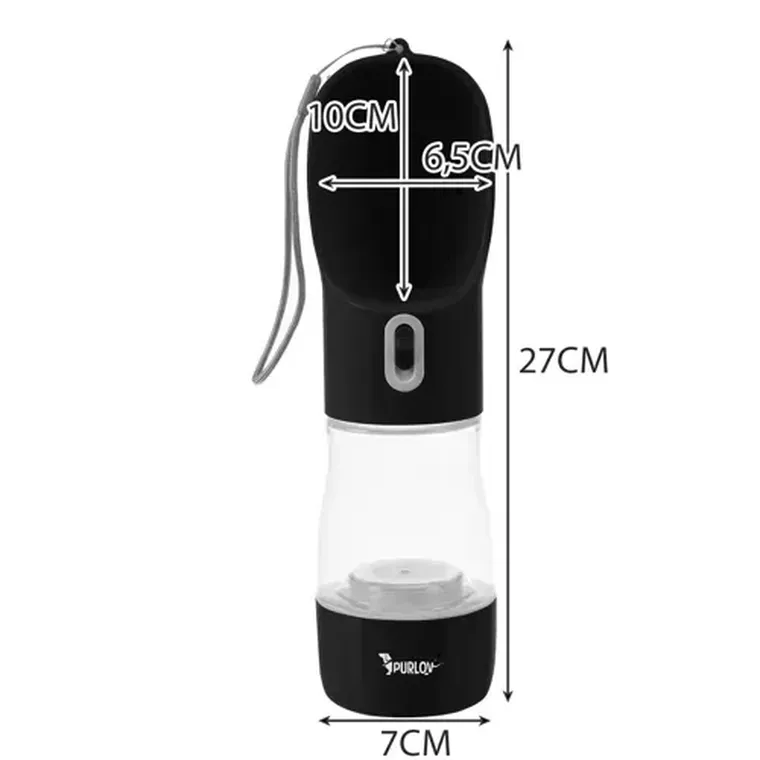 Purlov, butelka z poidłem dla psa