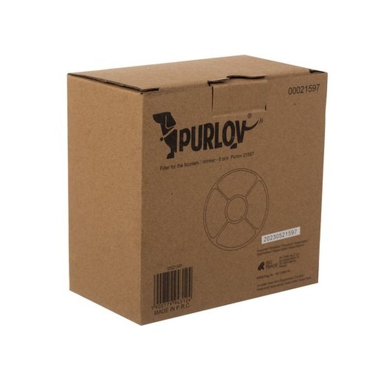 Purlov, filtr do fontanny/poidełka, 6 szt.