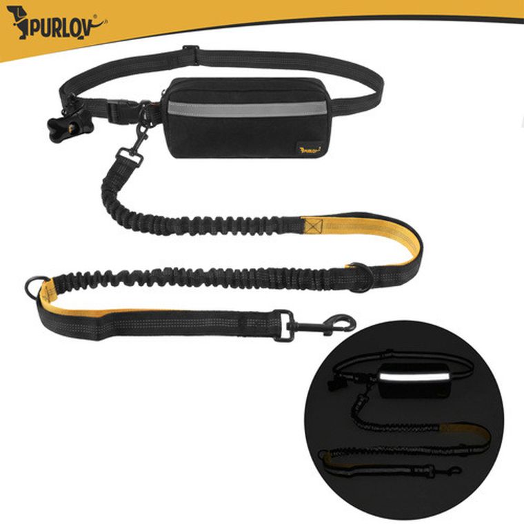 Purlov, pas biodrowy ze smyczą, 24689