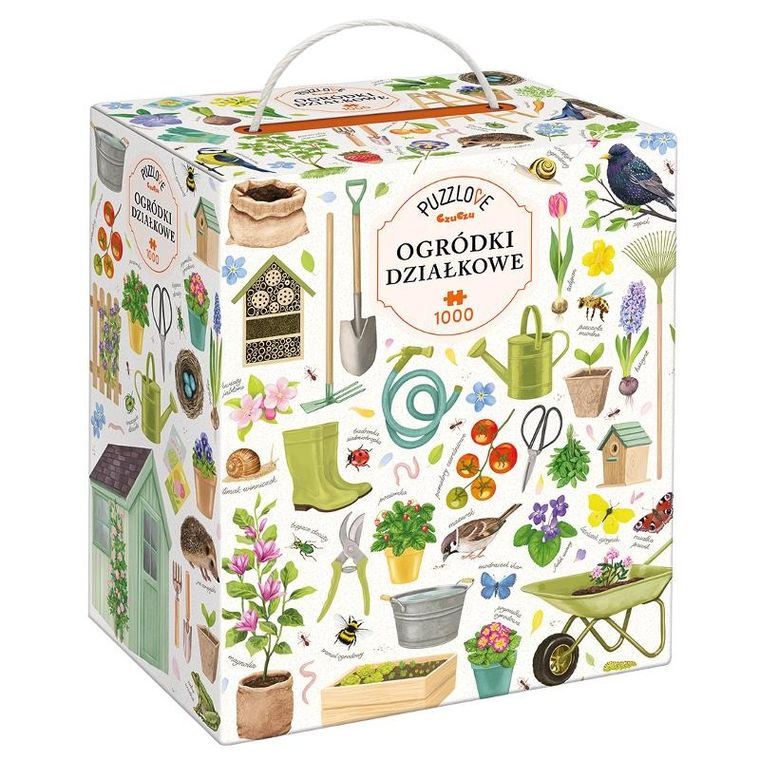 Puzzlove, CzuCzu, Ogródki działkowe, puzzle, 1000 elementów