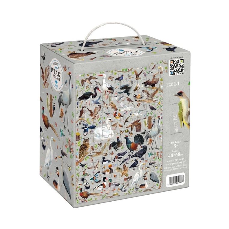 Puzzlove, CzuCzu, Ptaki, puzzle, 100 elementów