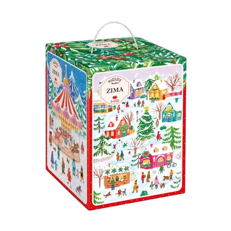Puzzlove, CzuCzu, Zima, puzzle, 4-150 elementów