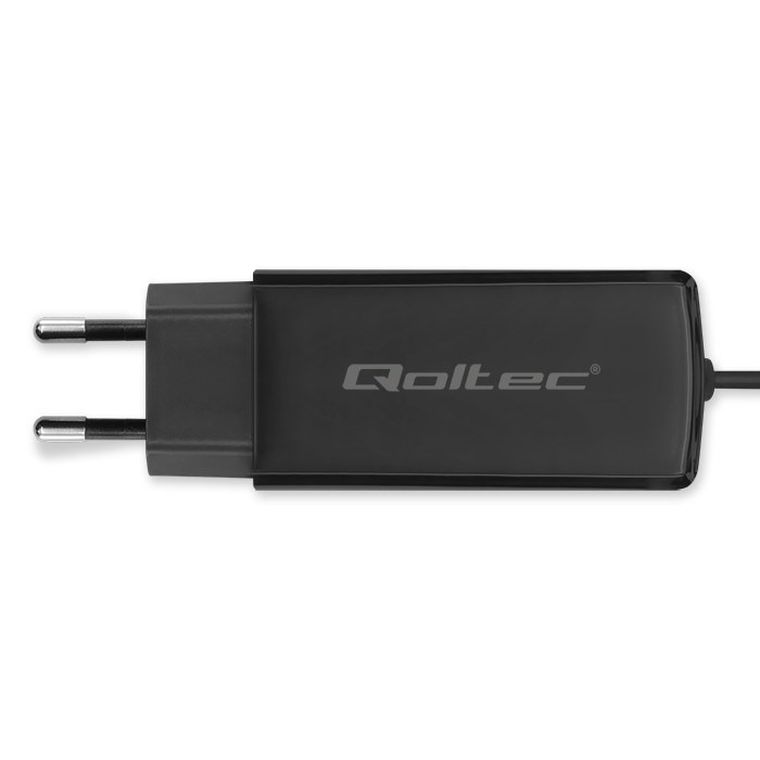 Qoltec, ładowarka sieciowa, 65W, GAN, 5-20V, 3-3.25A, USB 3.1