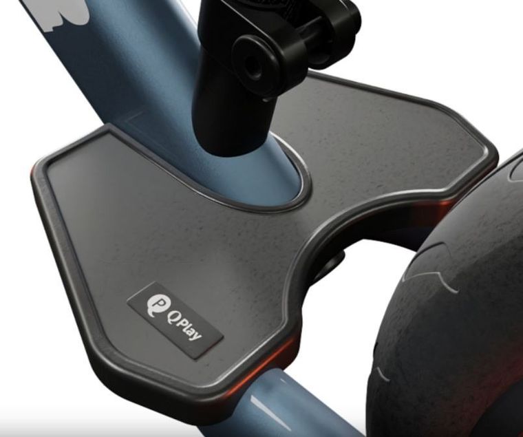 QPlay, Player, rowerek biegowy, Red