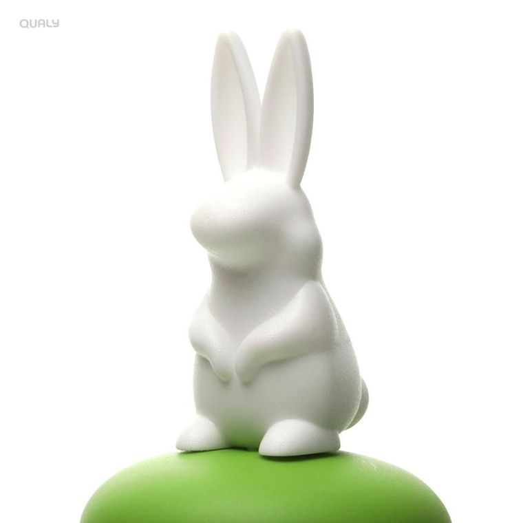 Qualy, Bunny, pojemnik do robienia lodów, 10434-GN-WH