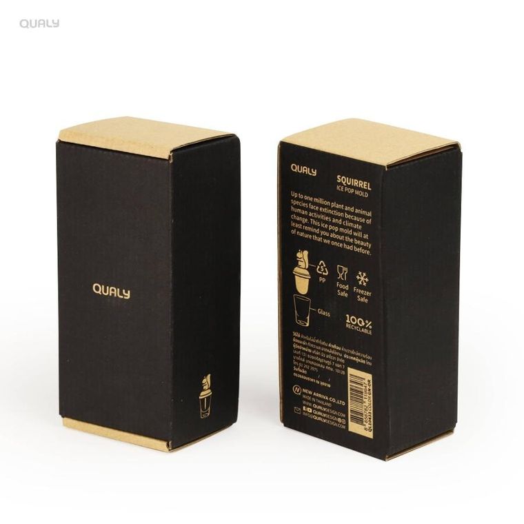 Qualy, Squirrel, pojemnik do robienia lodów, 10433-GN-OR