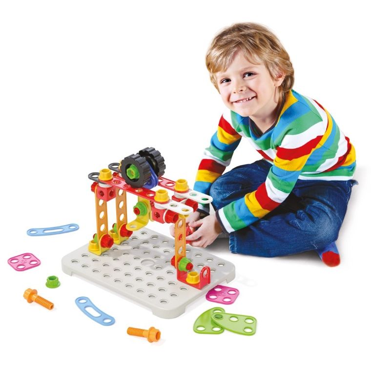 Quercetti, Tecno Jumbo, skrzynka z narzędziami