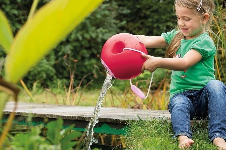 Quut, Ballo, wiaderko wielofunkcyjne, Cherry red + sweet pink