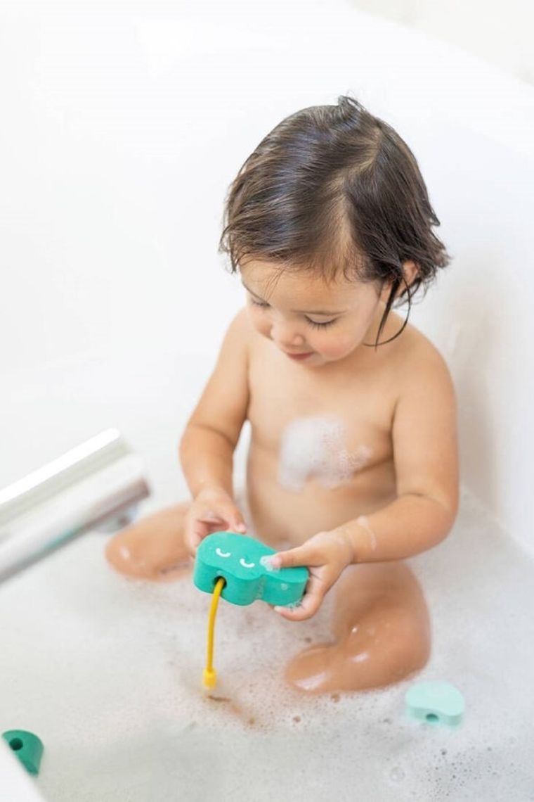 Quut, Beedi, klocki piankowe do kąpieli do nawlekania, Croco