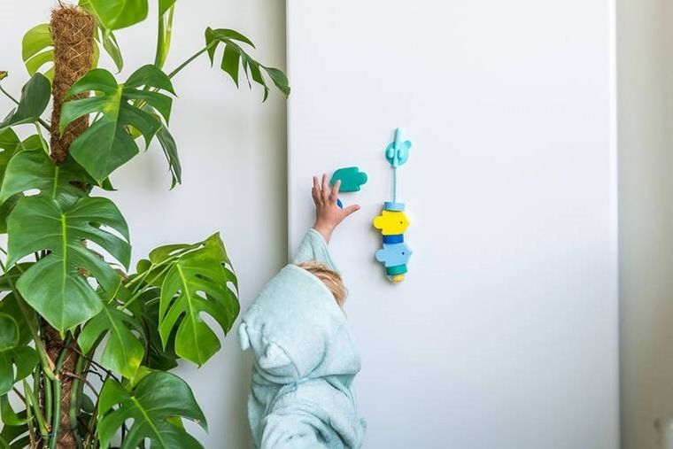 Quut, Beedi, klocki piankowe do kąpieli do nawlekania, Fish