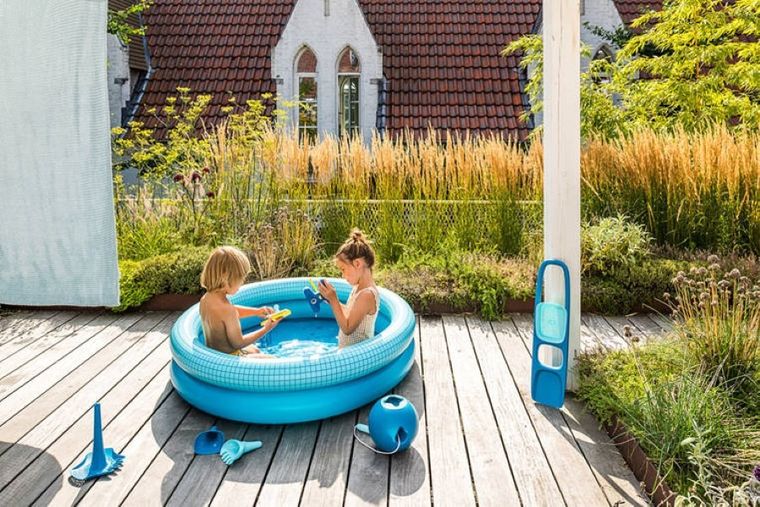 Quut, Dippy, dmuchany basen, duży, Ø 120 cm, Ocean