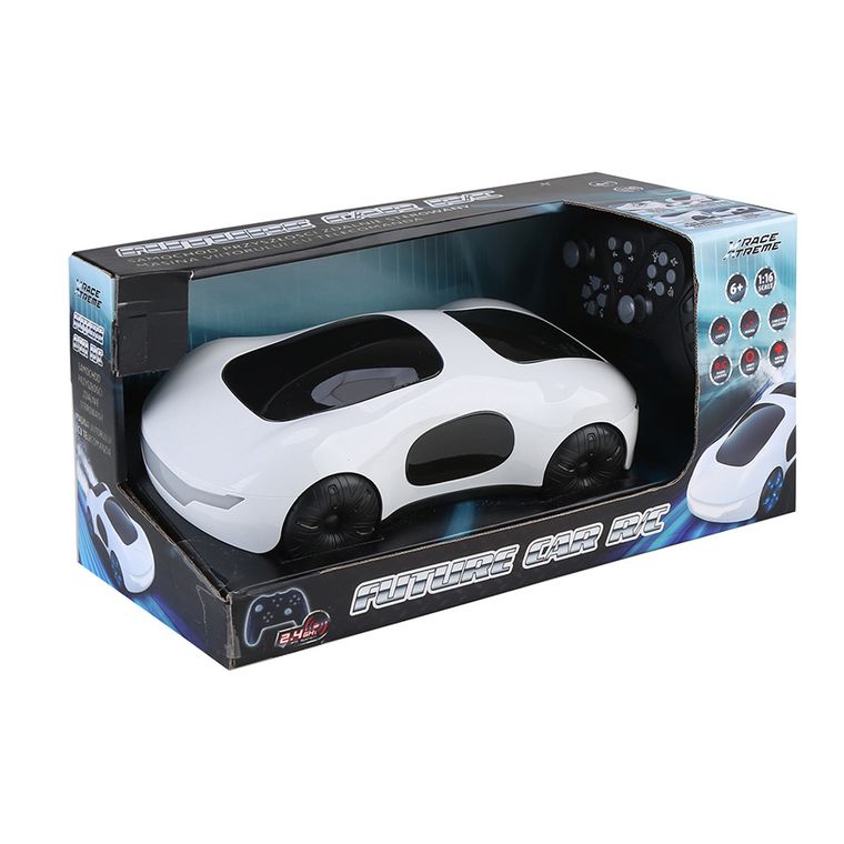 Race Xtreme, samochód przyszłości, pojazd zdalnie sterowany, 1:16