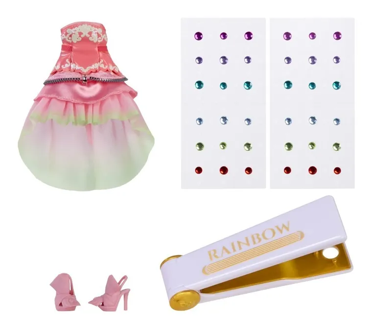 Rainbow High, Be Dazzling, Adeline Rose, lalka modowa