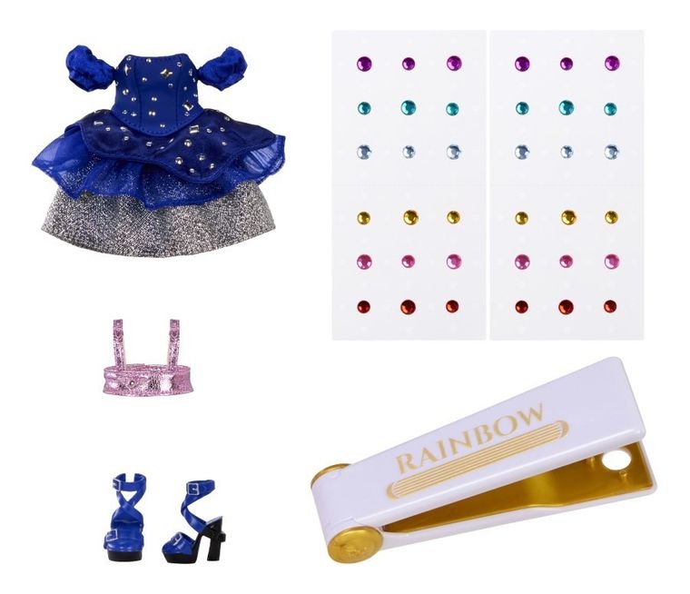 Rainbow High, Be Dazzling, Genevieve Bleue, lalka modowa