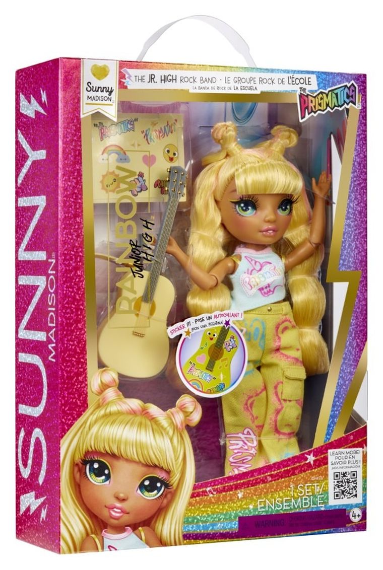 Rainbow High, Jr High, Rock Band, Sunny, lalka modowa