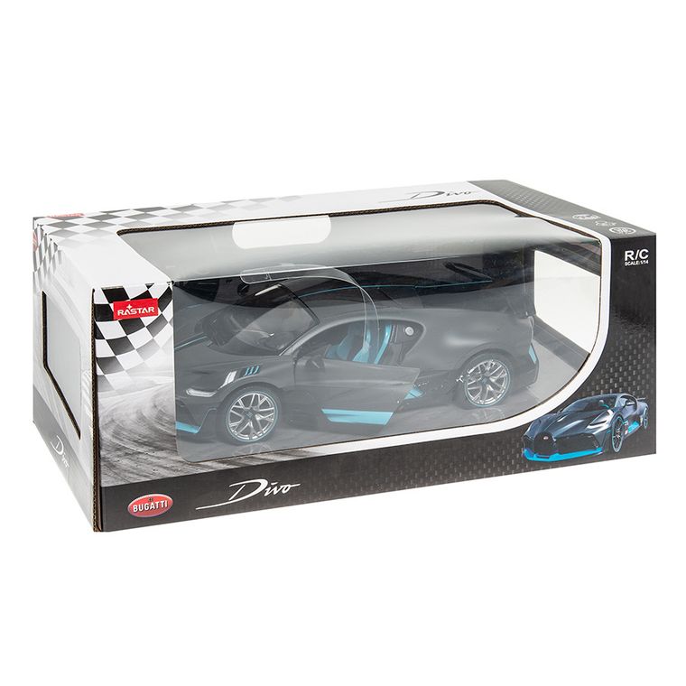 Rastar, Bugatti Divo, pojazd zdalnie sterowany, szary, 1:14