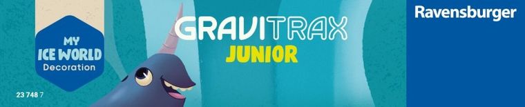 Ravensburger, GraviTrax Junior, Lodowa Przygoda, zestaw uzupełniający